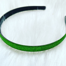 Diadeem glitter groen