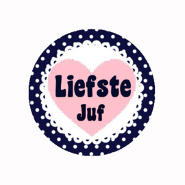 Zakspiegeltje  Liefste Juf