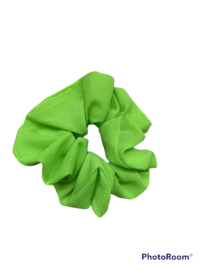 Scrunchie neon groen