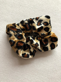 scrunchie met panterprint