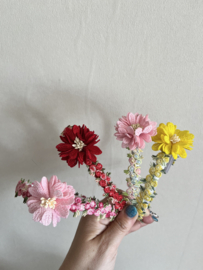Diadeem met bloem