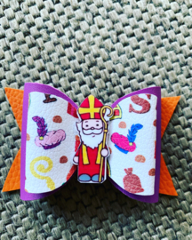 Haarstrik met sinterklaas