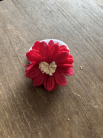 Haarelastiekje met Luxe bloem