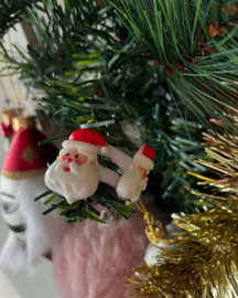 Haarelastiekjes Kerstman