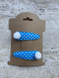 Haarspeldjes met pom pom
