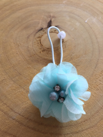 Organza bloem mint