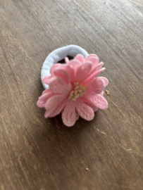 Haarelastiekje met Luxe bloem