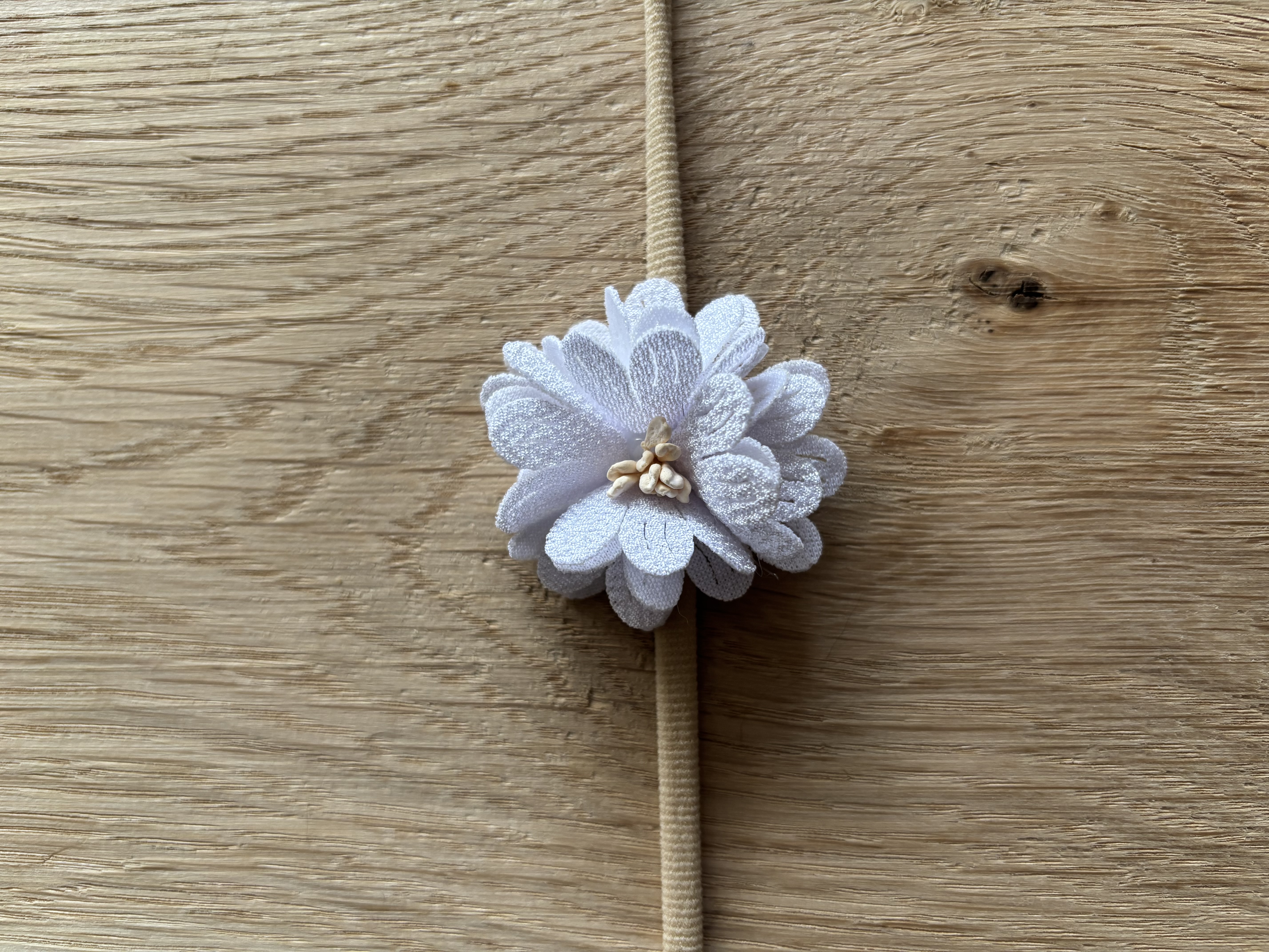 Haarbandje met bloem