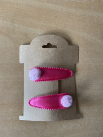 Haarspeldjes met pom pom