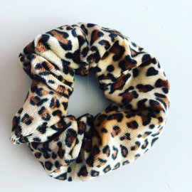 Scrunchie panter kleine vlekjes