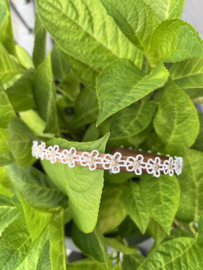 Diadeem met kleine bloemetjes