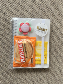 Notitieboekje Bedankt lieve juf