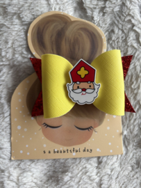 Haarstrik met Sinterklaas