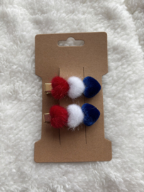 Alligator clips met hartjes