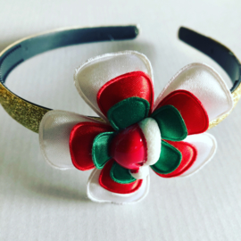 Diadeem  met kerstmuts