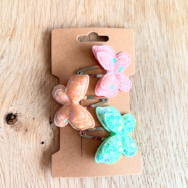 Baby Haarspeldjes met vlinders