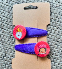 Haarspeldjes Sint en Piet
