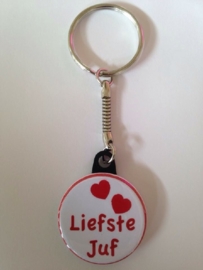 Sleutelhanger liefste juf