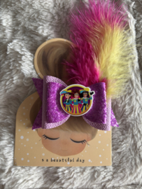 Haarstrik Club van Sinterklaas  paars