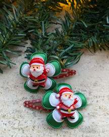 Haarspeldjes Happy Santa
