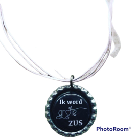 Ketting:Ik word grote zus (zwart)