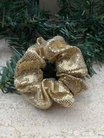 Scrunchie sprankeling goud