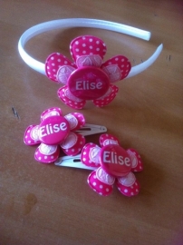 Diadeem&haarspeldjes voor elise