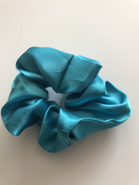 Scrunchie zeegroen