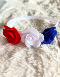 Diadeem met roosjes (Holland)