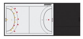 Zaalhockey Coachmap Deluxe