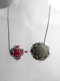 Ketting - Natural Red - Olive