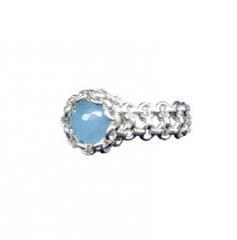 Ring glamour-  Chalcedoon