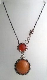 Ketting/Collier - Carneool