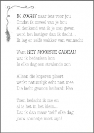 Feather Wenskaart: Het mooiste cadeau