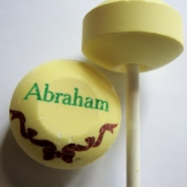 Abraham met strik