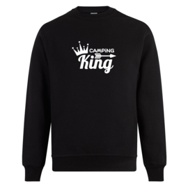 Volwassen sweater: Camping king