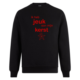 Foute kerst sweater: Ik heb jeuk aan mijn kerstster