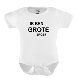 Baby romper: Ik ben grote broer