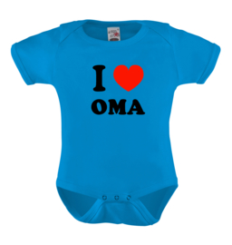 Baby romper: I love oma