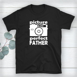 Volwassen T-shirt: Picture perfect father