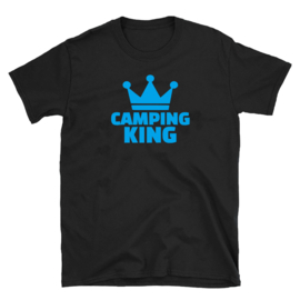 Volwassen T-shirt: Camping King 1