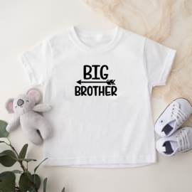 Kinder T-shirt: Big brother met pijl
