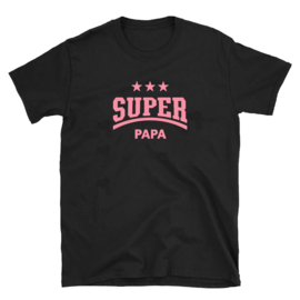 Volwassen T-shirt: Super papa