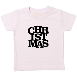 Kinder T-shirt met de opdruk: Christmas