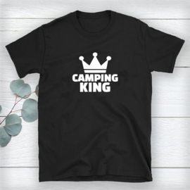 Volwassen T-shirt: Camping King 1