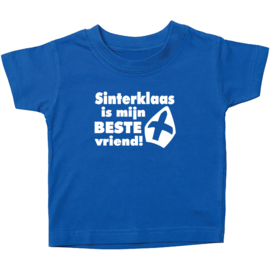 Kinder T-shirt: Sinterklaas is mijn beste vriend!