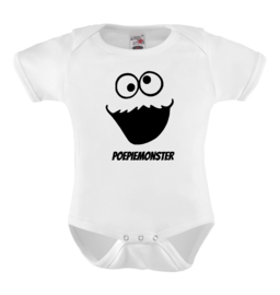 Baby romper: Poepiemonster