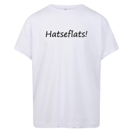 Volwassen T-shirt: Hatseflats!