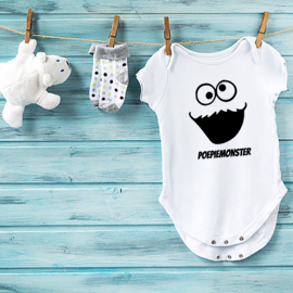 Baby romper: Poepiemonster