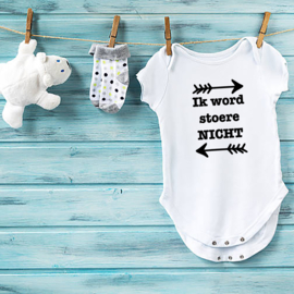 Baby romper: Ik word stoere nicht